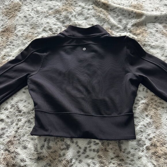 Activewear Women's Black Half Zip - Picture 4 of 5